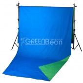 Фон для хромакея GREEN BEAN Field 2.4 х 7.0 B/G