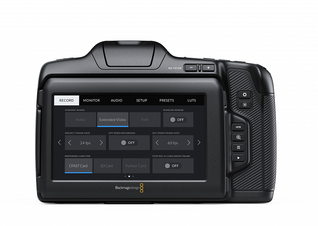 Цифровая кинокамера Blackmagic Pocket Cinema Camera 6K pro