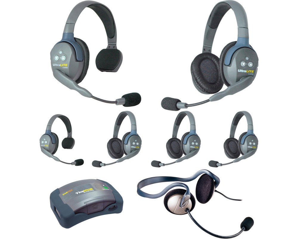 Комплект служебной связи Eartec HUB 7-24MON