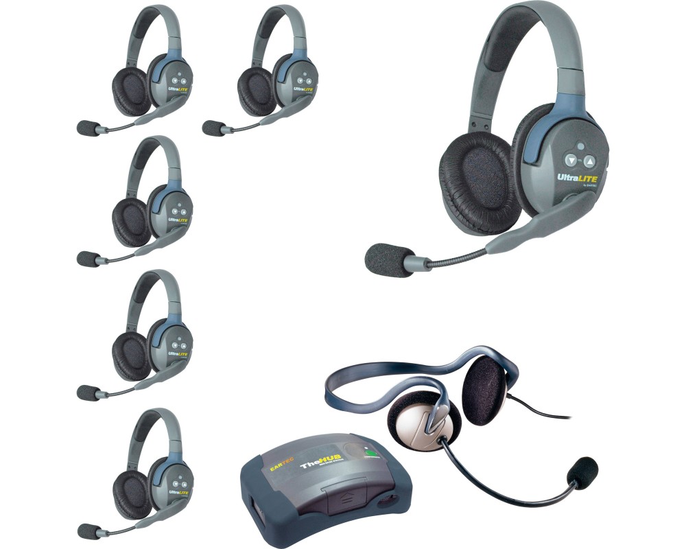 Комплект служебной связи Eartec HUB 7-DMON